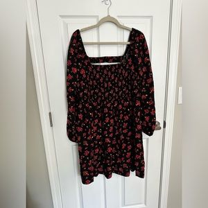 Old Navy Floral Smocked XL Dress